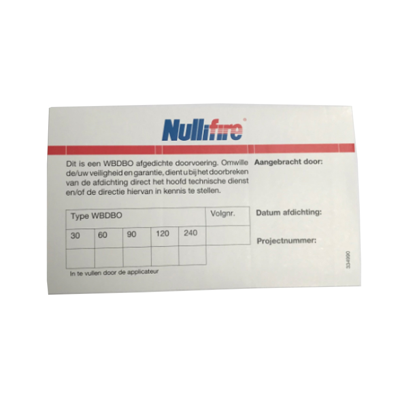 sticker controle nullifire