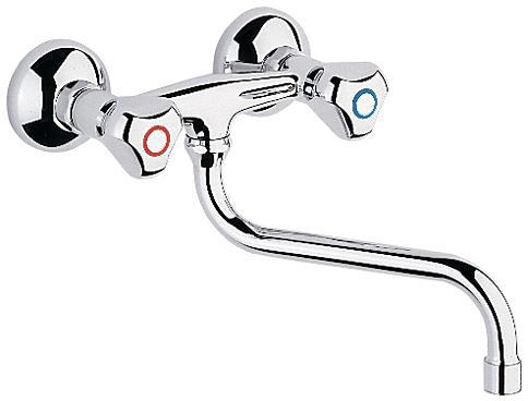 onderuitloop draaibaar chroom grohe