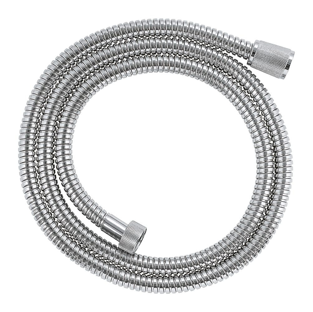 doucheslang metaal chroom grohe
