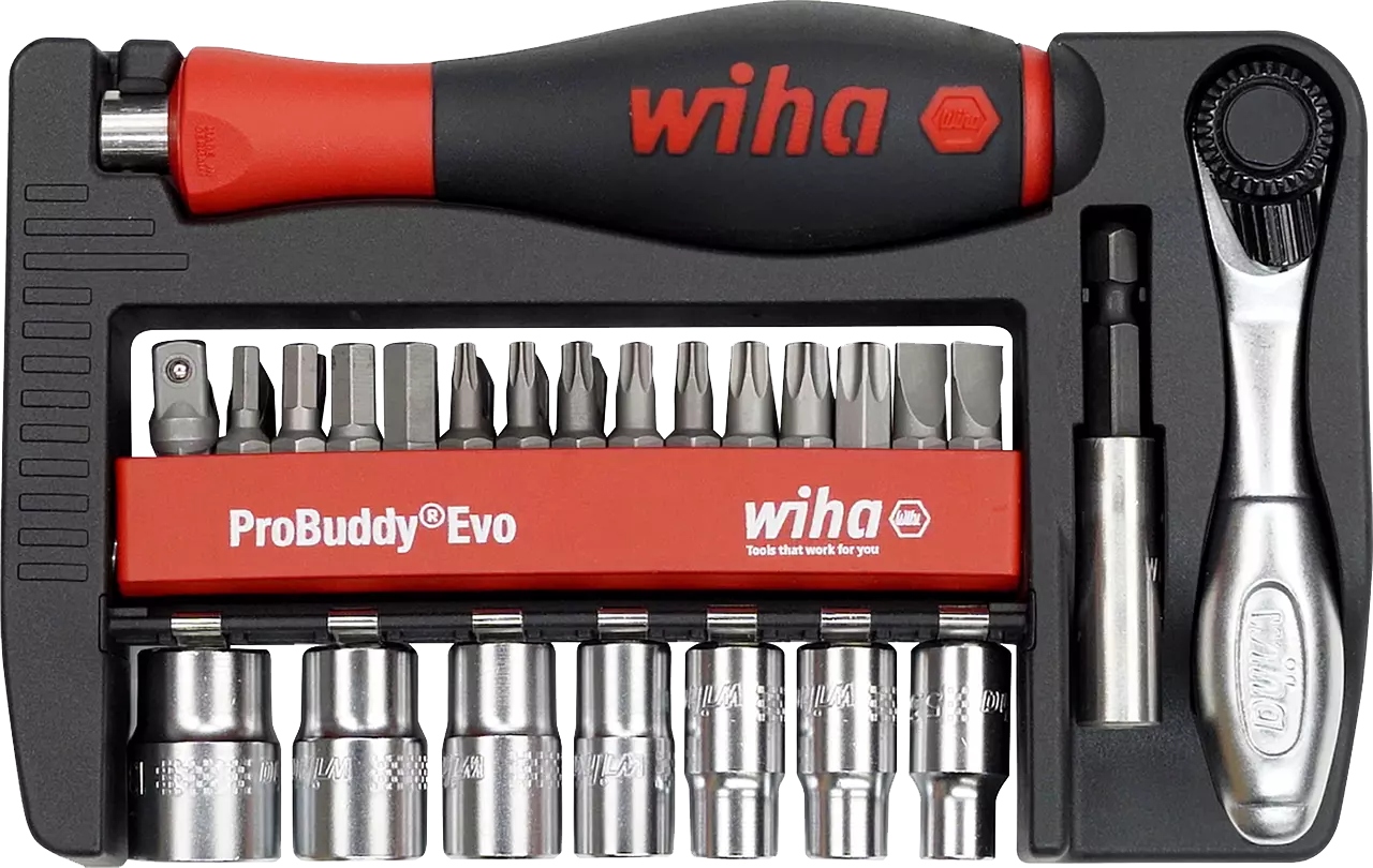 bit- dopsleutelset wiha