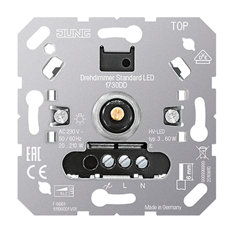 dimmer inbouw led jung
