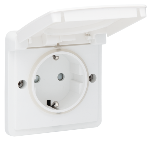 wandcontactdoos opbouw enkel niko hydro