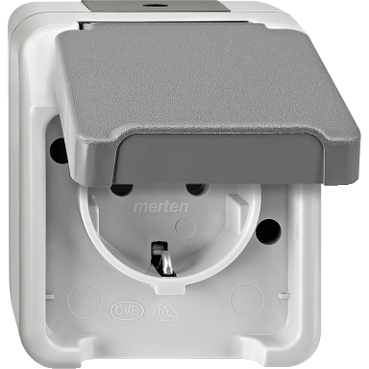 wandcontactdoos opbouw enkel aquastar