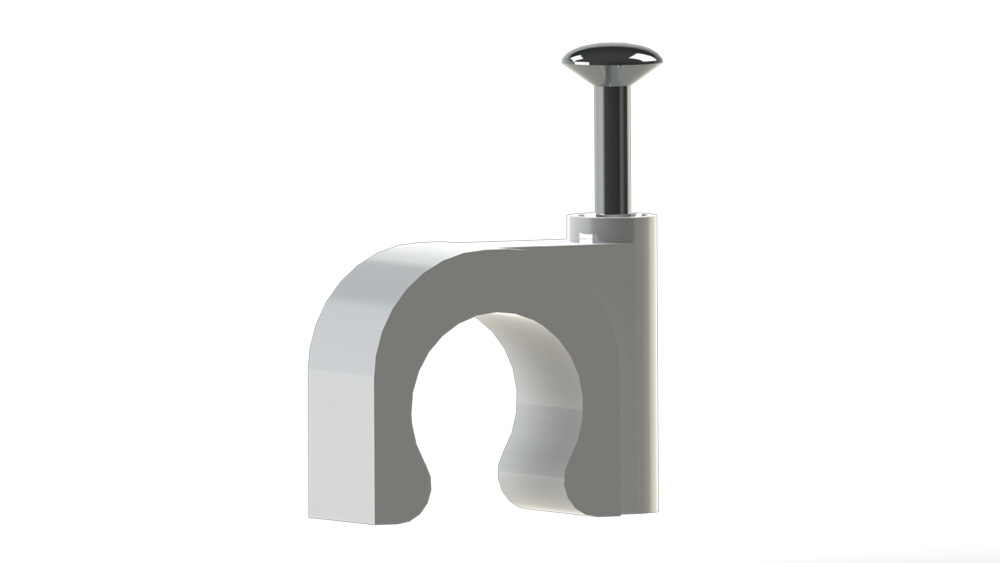 kabelclip rond kunststof jsl