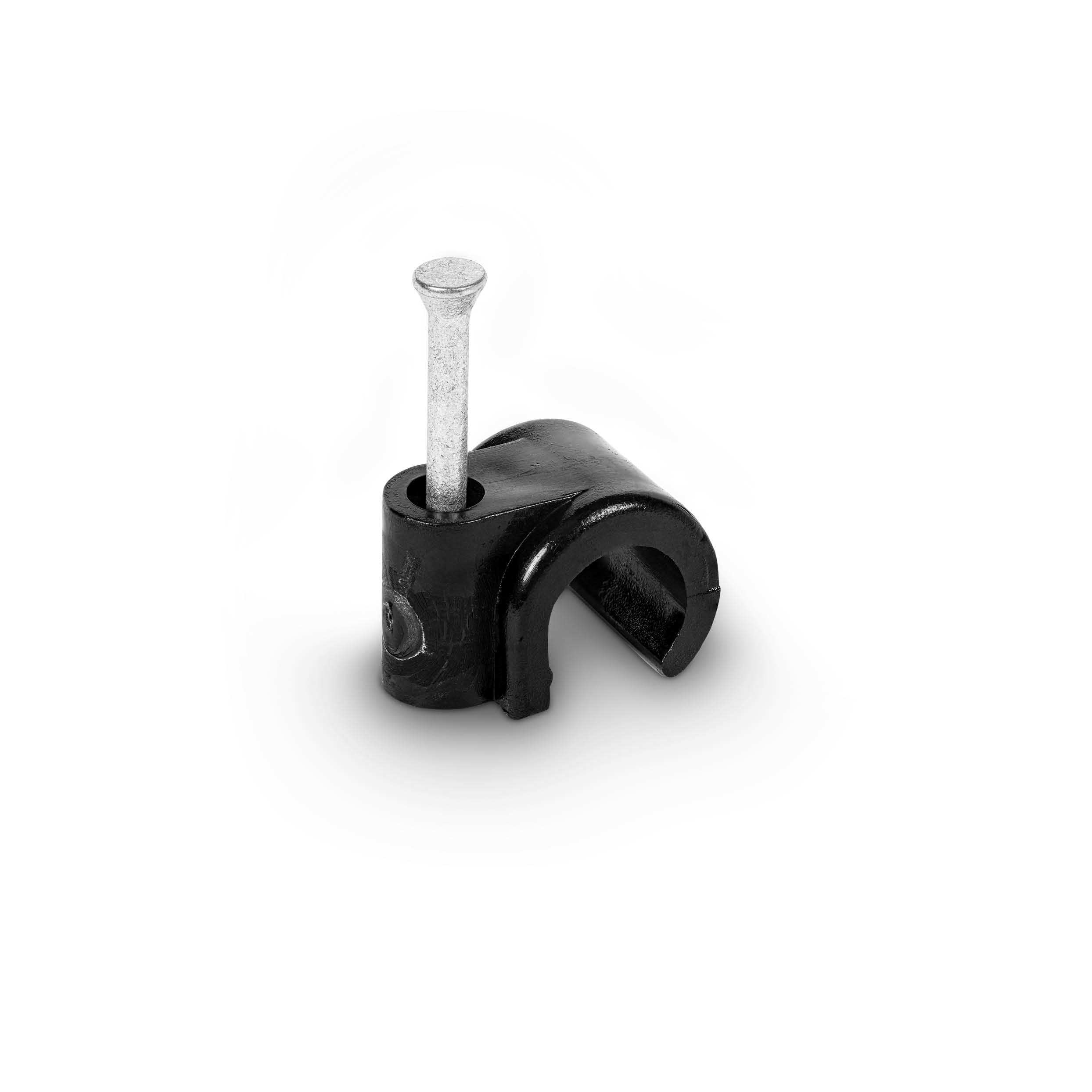 kabelclip rond kunststof mepac