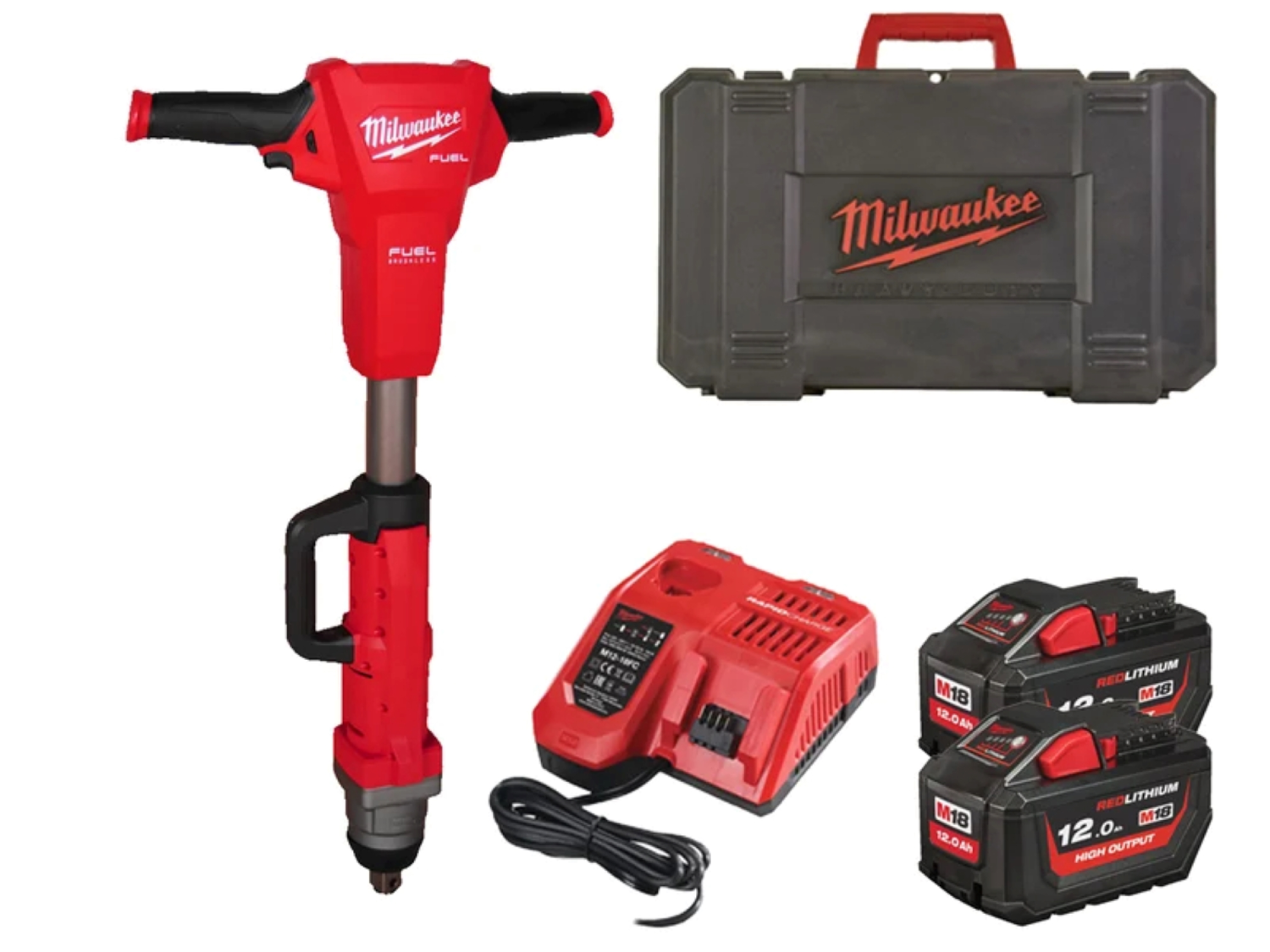 accu rail slagmoersleutel milwaukee