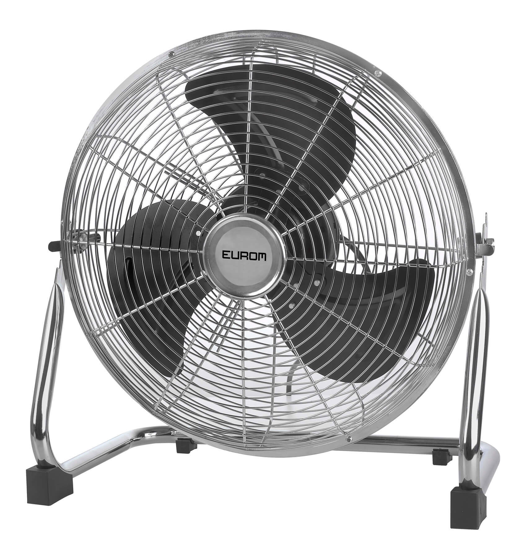 ventilator verchroomd eurom
