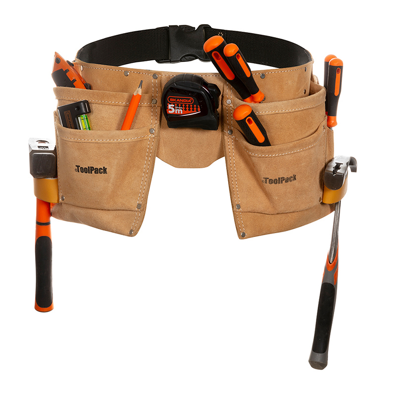 gereedschapsgordel leder suede toolpack-3