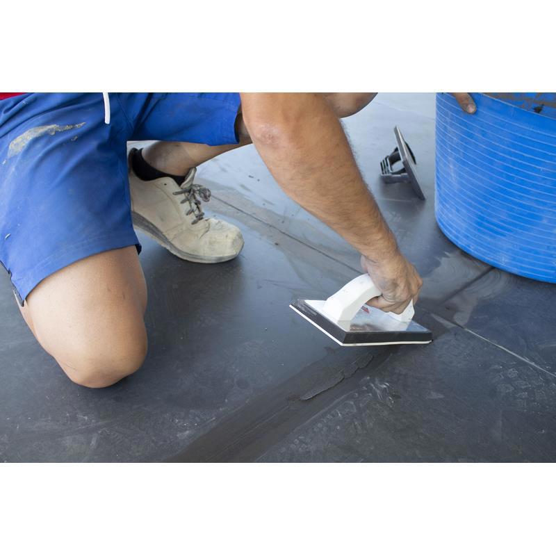 inwasspaan m.rubber anti-slijtlaag rubi-6