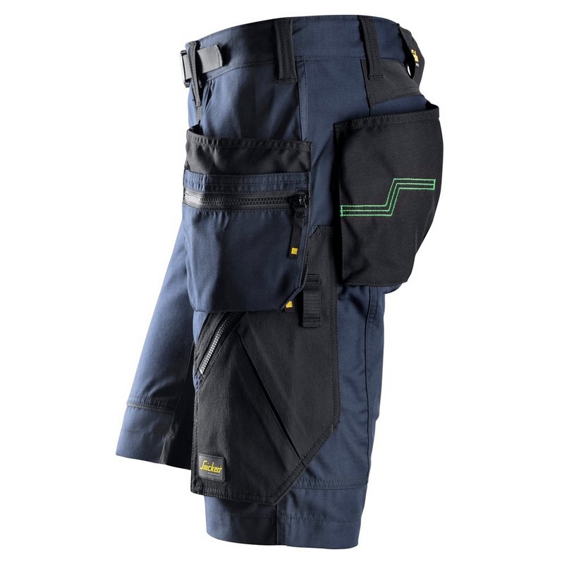 werkbroek+ kort flexiwork snickers-7