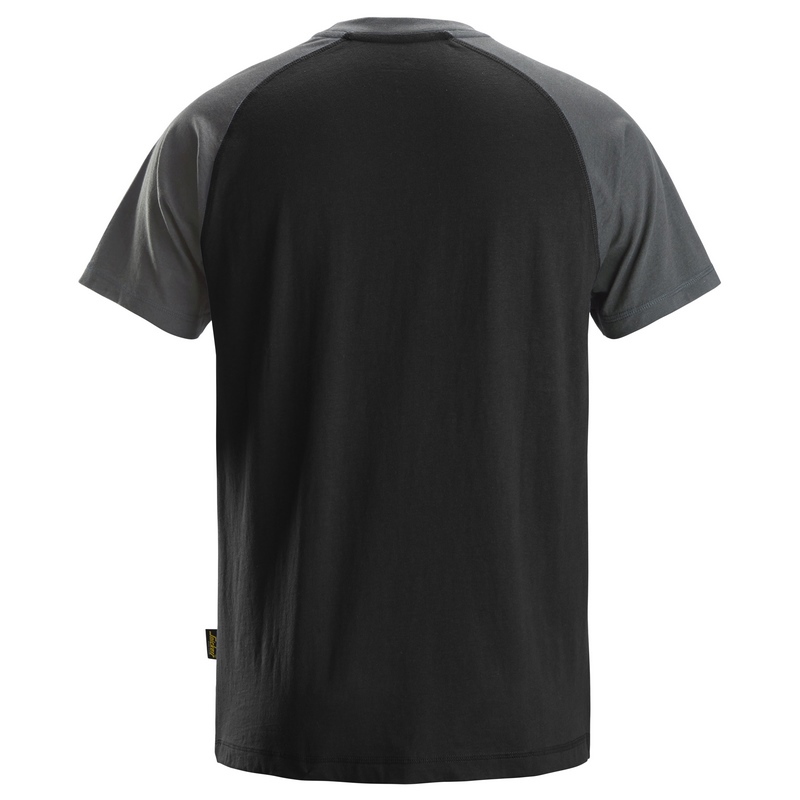 T-shirt classic tweekleurig snickers-3