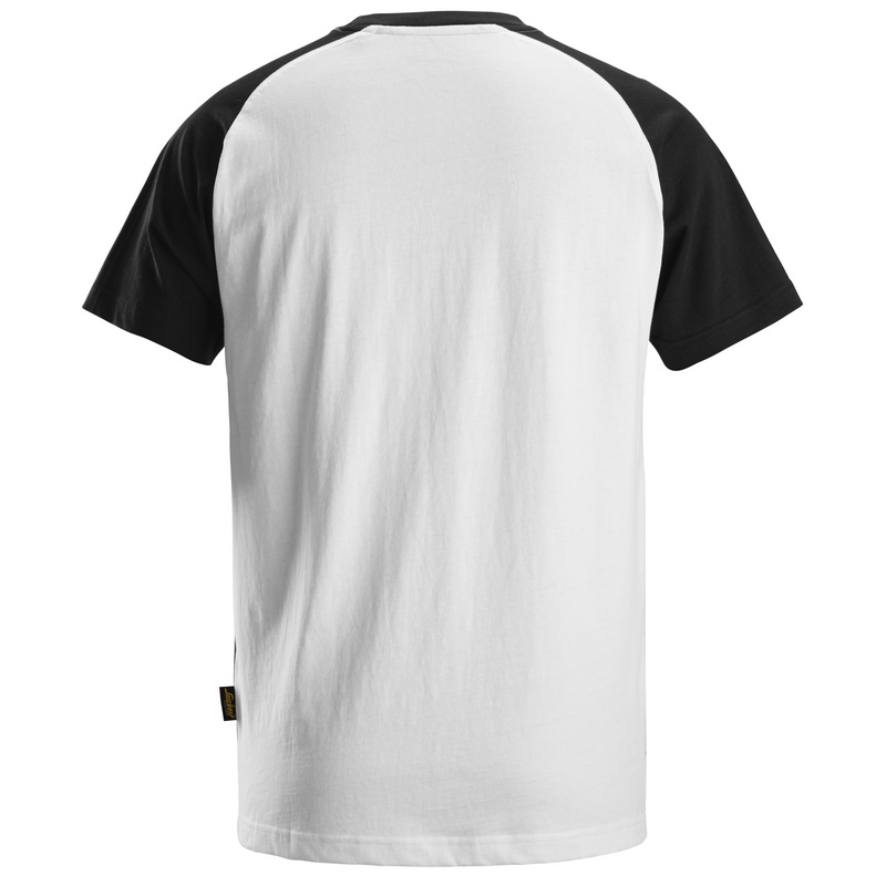 T-shirt classic tweekleurig snickers-3
