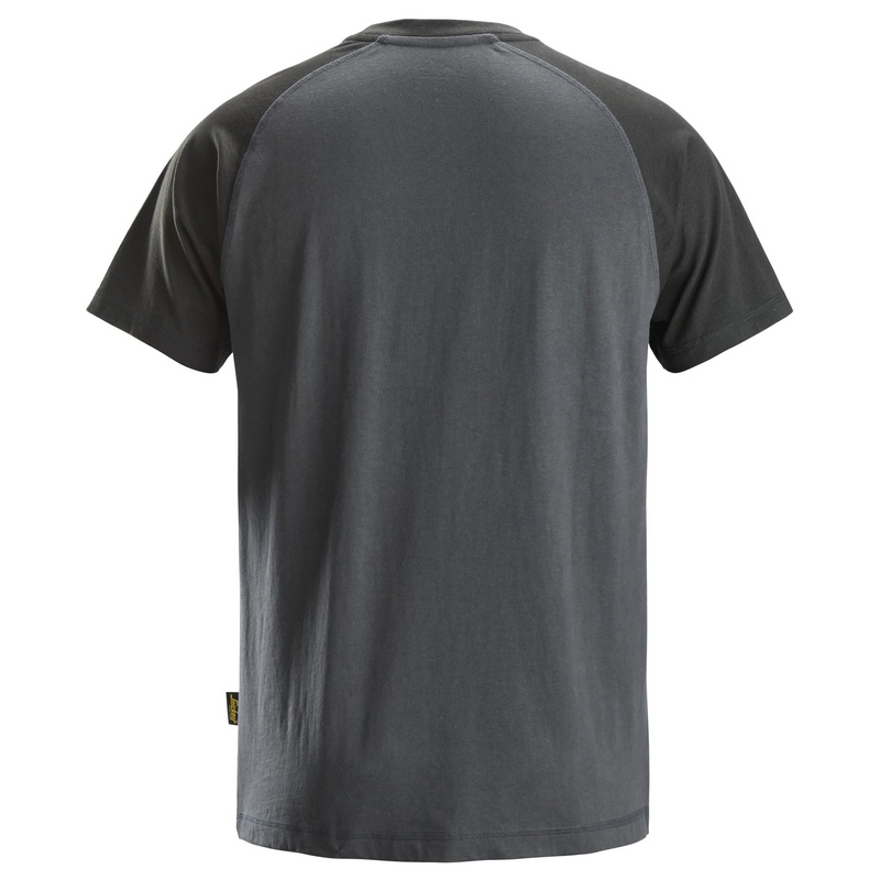 T-shirt classic tweekleurig snickers-3