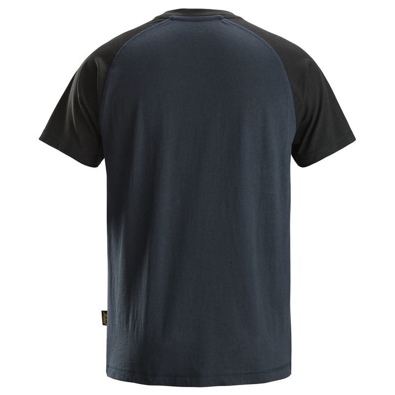 T-shirt classic tweekleurig snickers-3