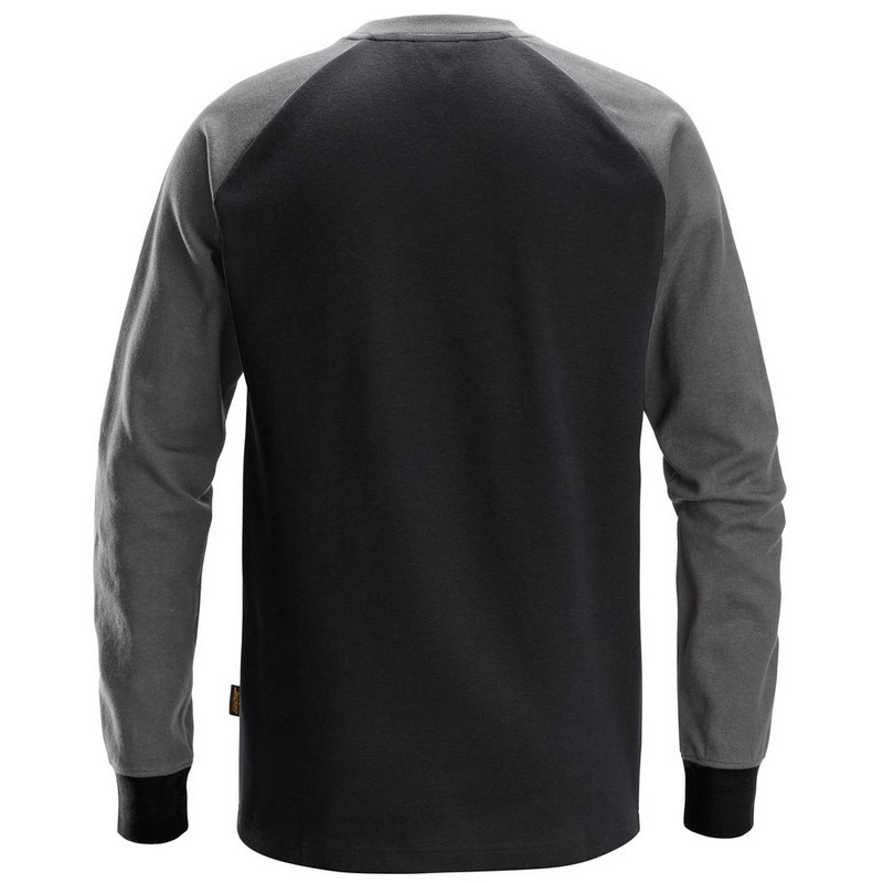 sweatshirt tweekleurig snickers-3