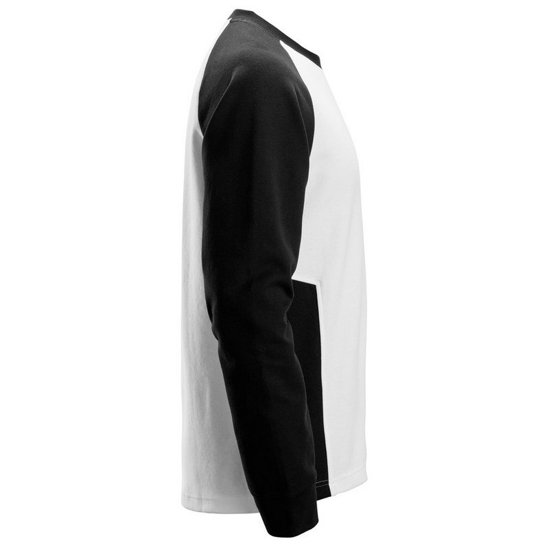 sweatshirt tweekleurig snickers-5