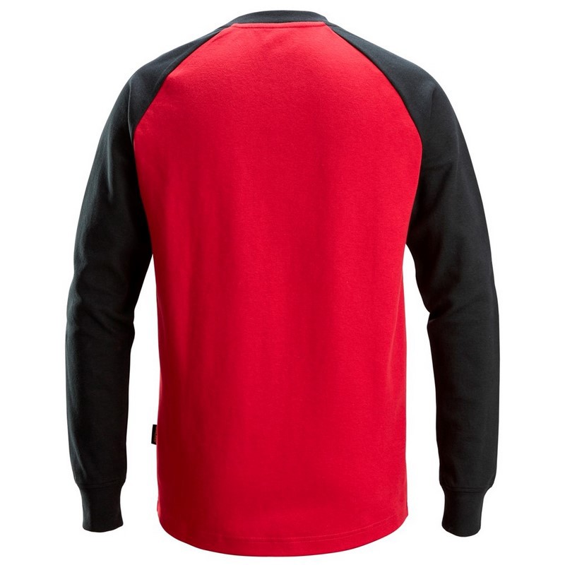 sweatshirt tweekleurig snickers-3