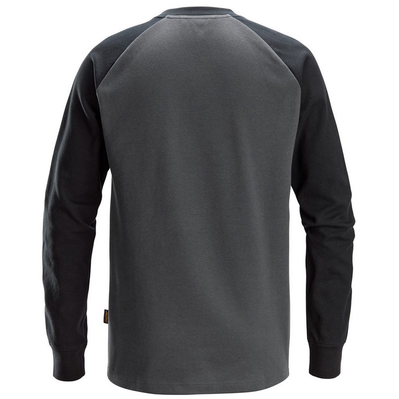 sweatshirt tweekleurig snickers-3