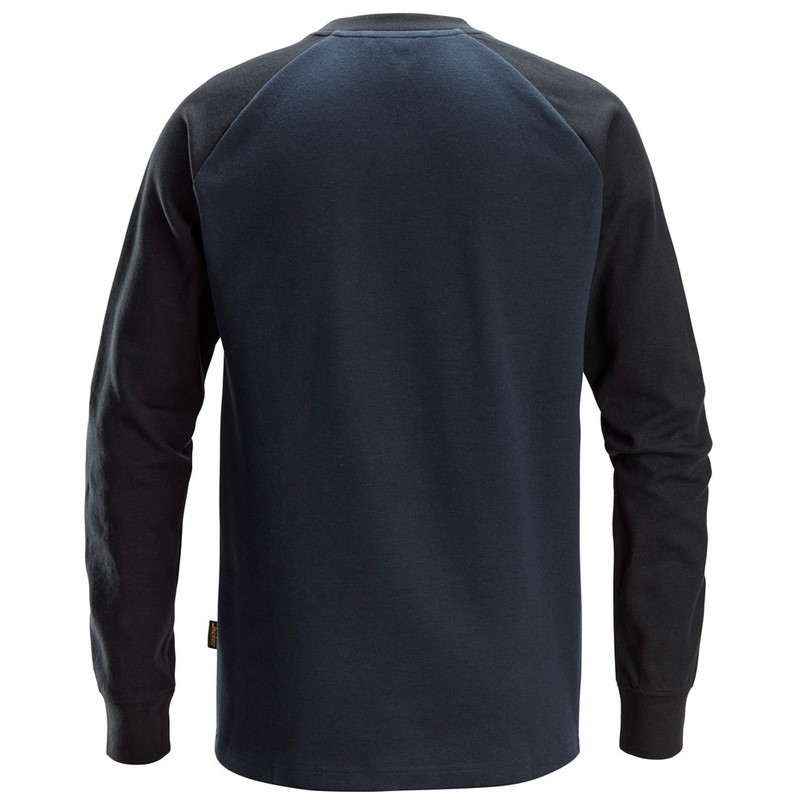 sweatshirt tweekleurig snickers-3
