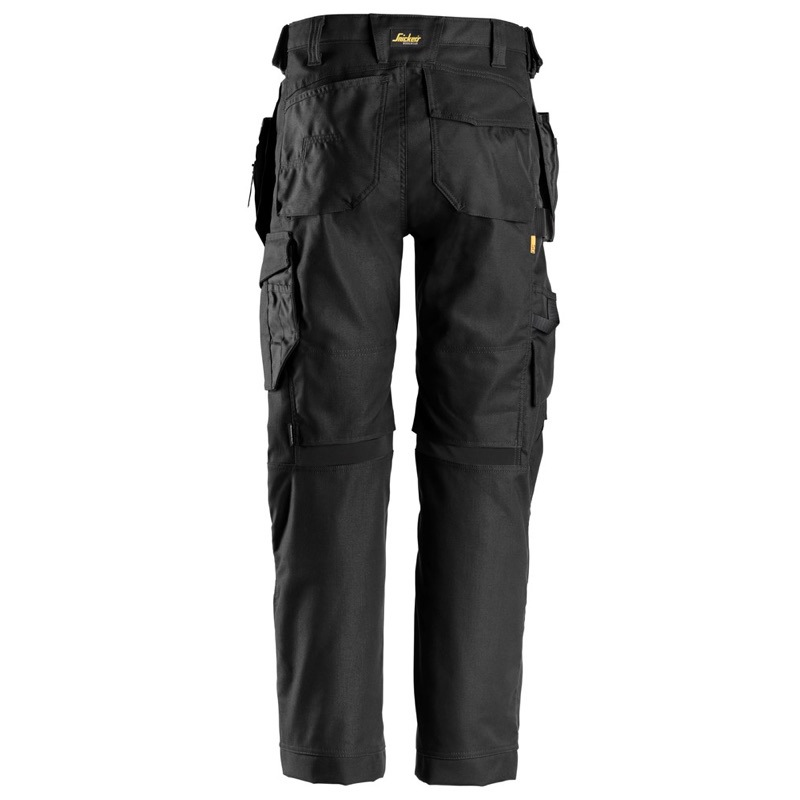 werkbroek allroundwork canvas+ snickers-3