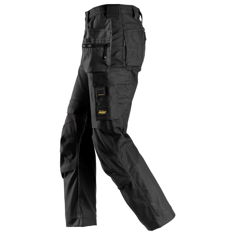 werkbroek allroundwork canvas+ snickers-4
