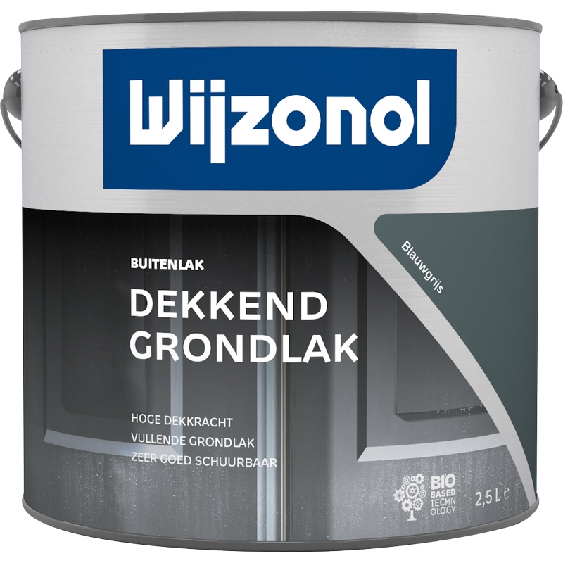 grondlak dekkend blauw/grijs wijzonol