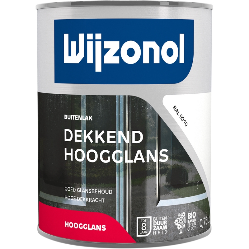 buitenverf hoogglans zuiverwit