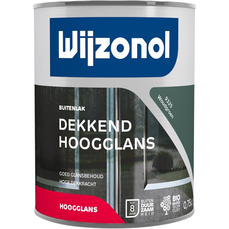 buitenverf hoogglans woudgroen