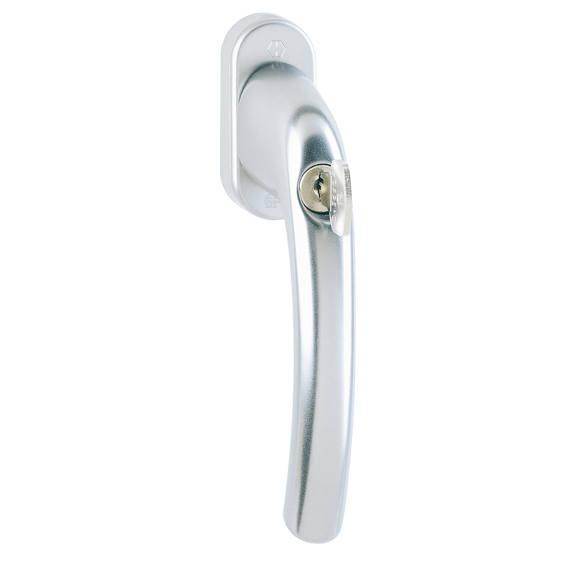 raamkruk recht aluminium f1 hoppe