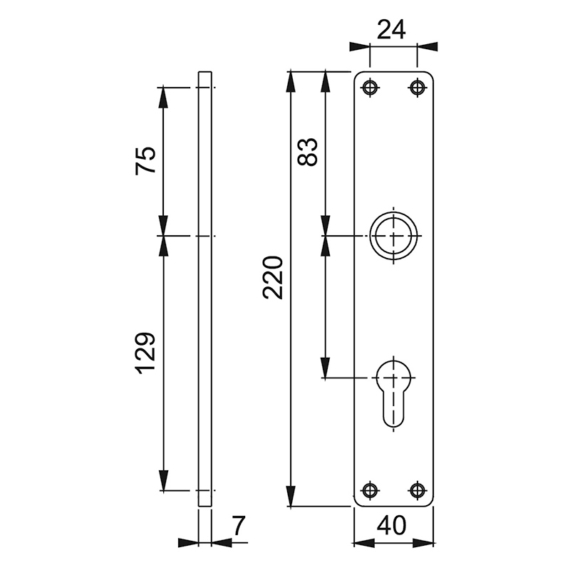 langschild aluminium f1 hoppe-3