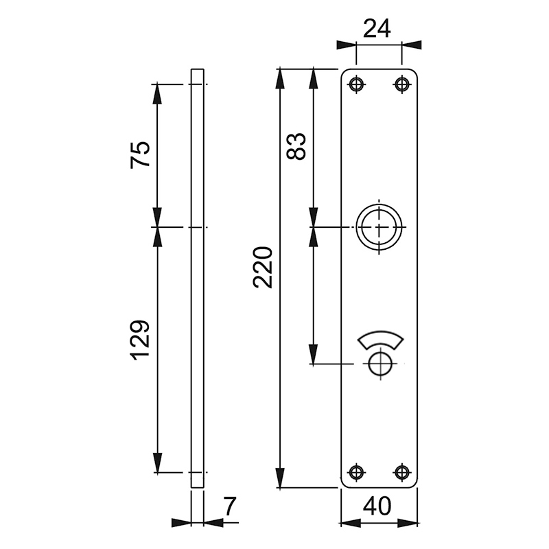 langschild aluminium f1 hoppe-3