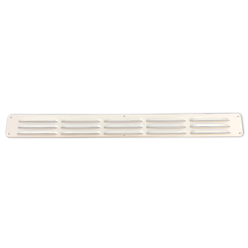 schoepenrooster aluminium wit gavo