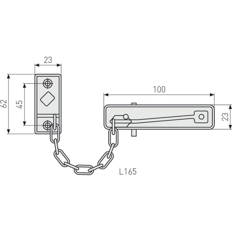 deurketting vernikkeld abus-4