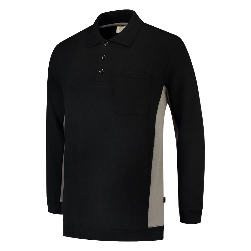 polosweater bicolor borstzak tricorp-3