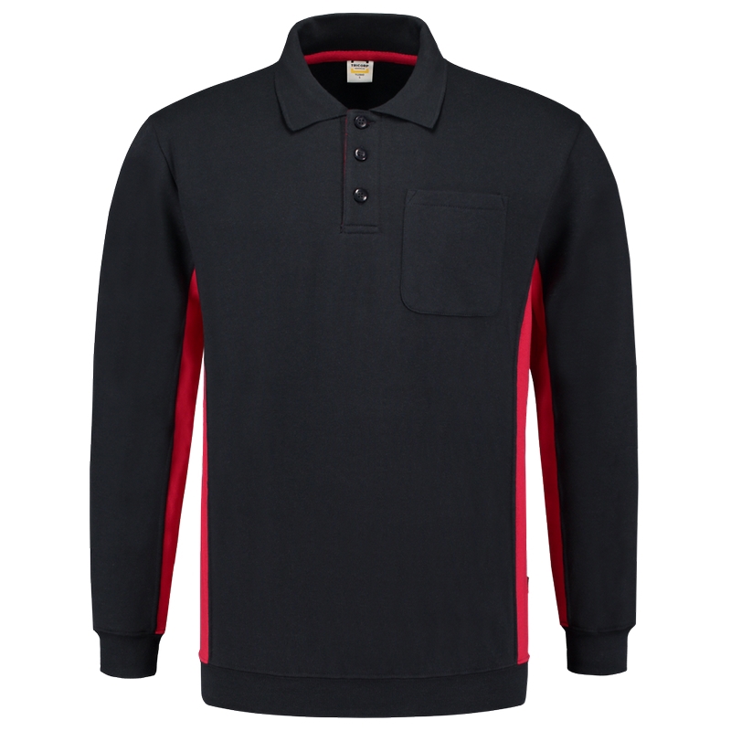 polosweater bicolor borstzak tricorp-7