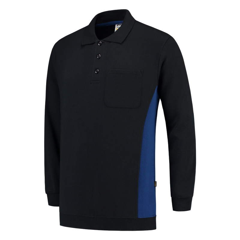 polosweater bicolor borstzak tricorp-3