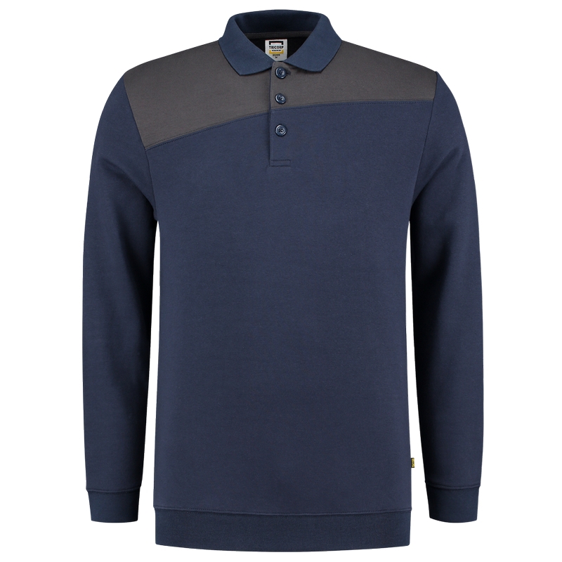 polosweater bicolor naden tricorp-7