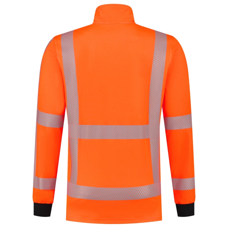 sweatshirt 1/2 zip revisible tricorp-7
