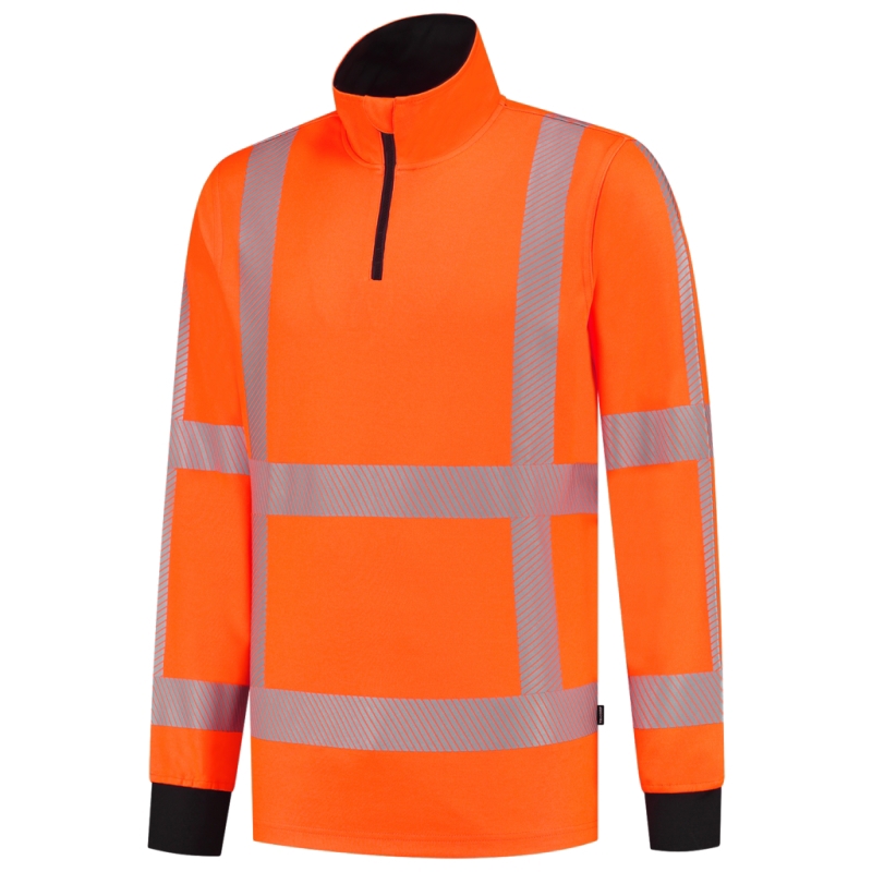 sweatshirt 1/2 zip revisible tricorp-3