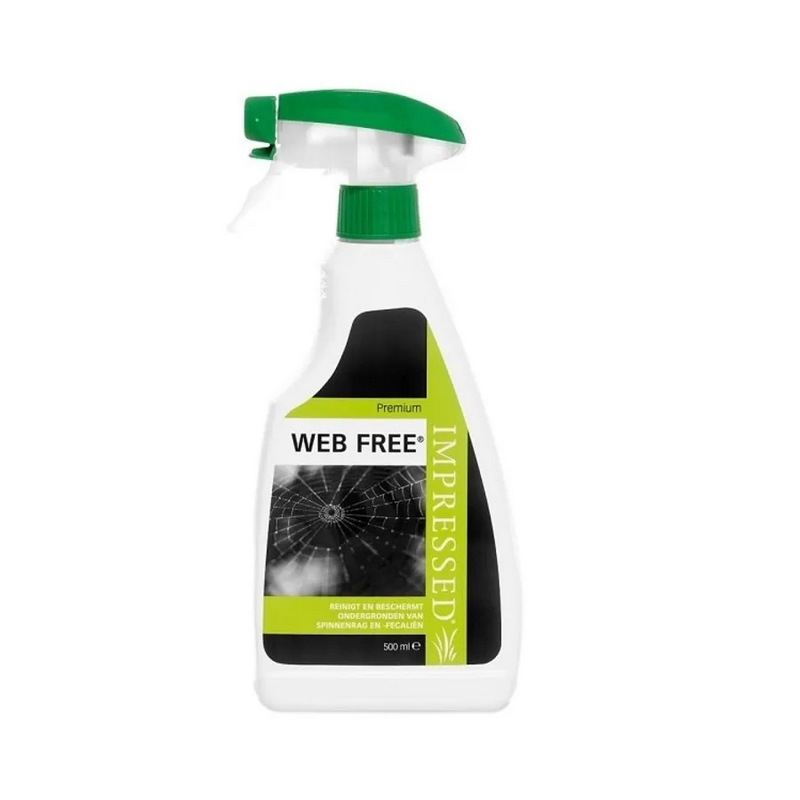 anti-spinnenwebspray impressed