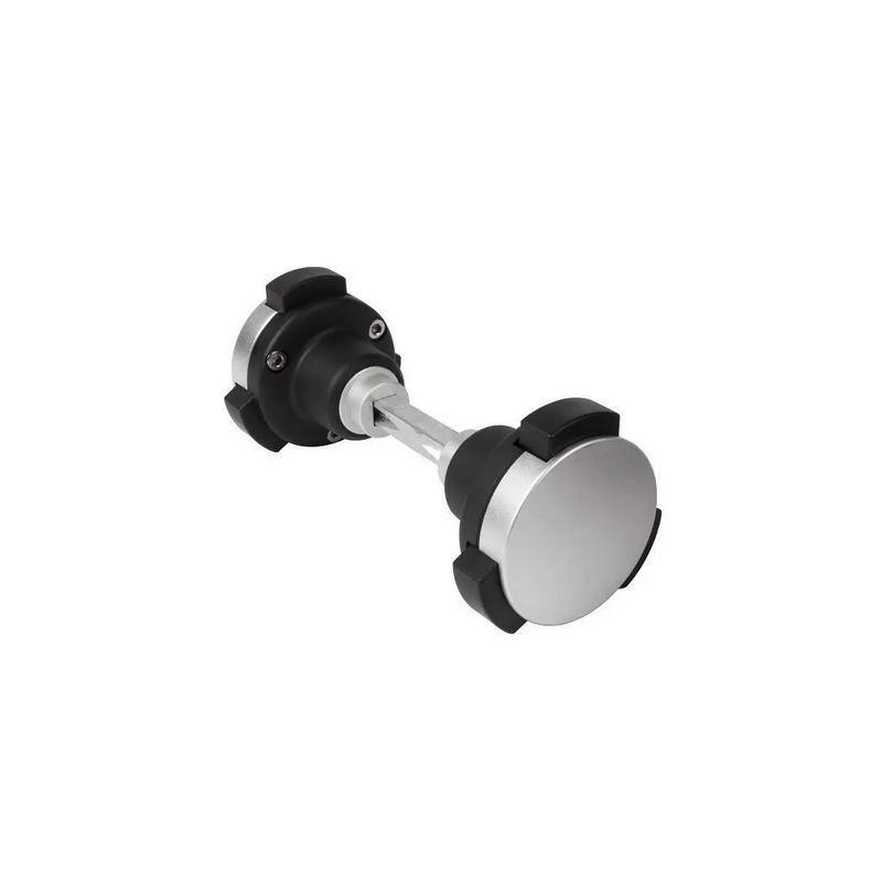 veiligheidsknop rvs/pe zwart locinox