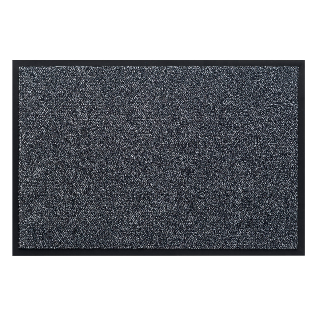 schoonloopmat antraciet polyamide