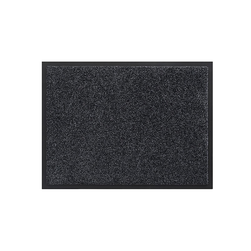 schoonloopmat antraciet polyamide