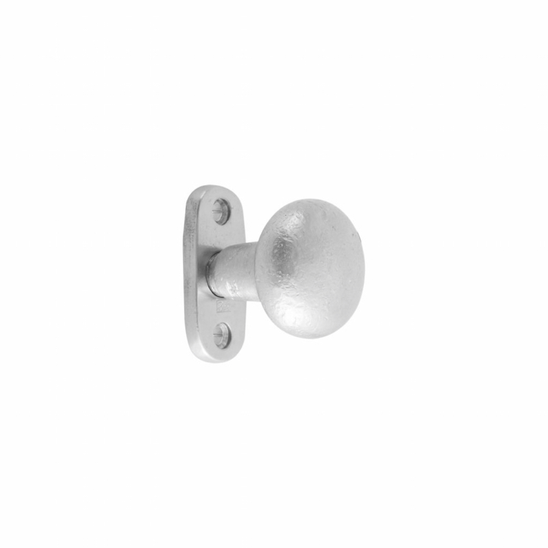 knopkruk mat wit brons