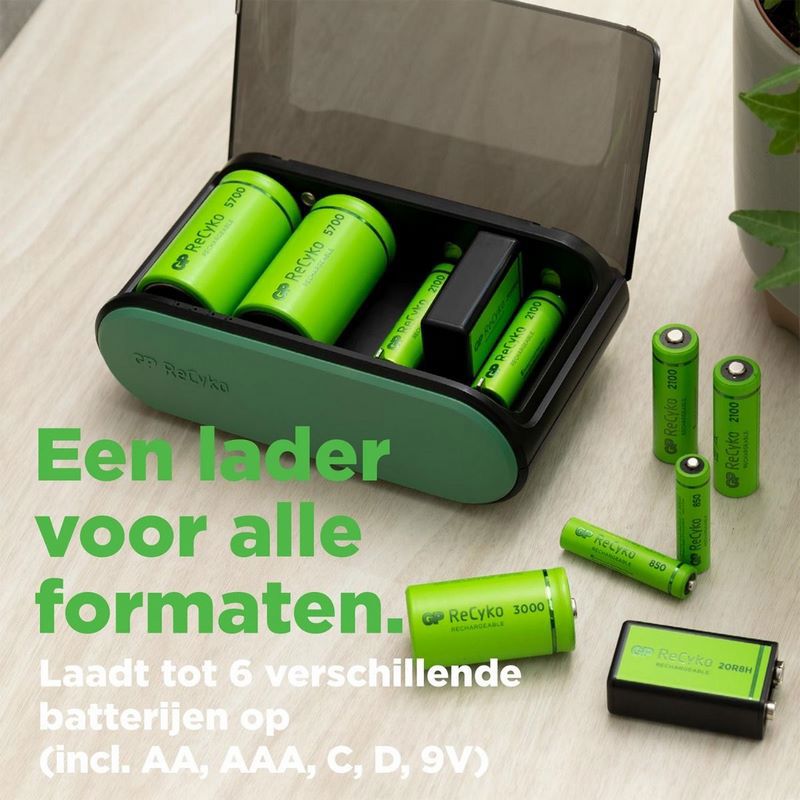batterij lader fast charger gp-6