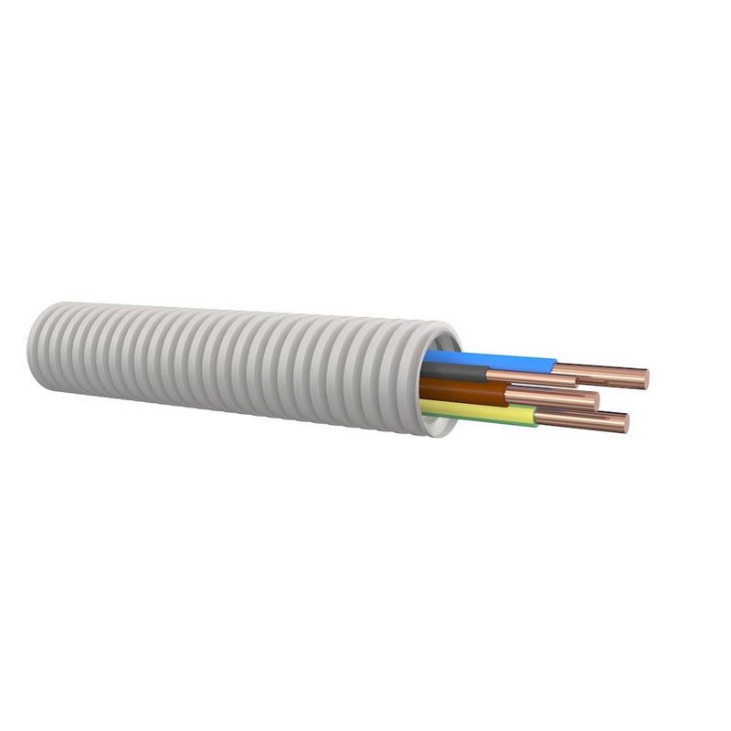 installatiebuis pvc flexibel bedraad