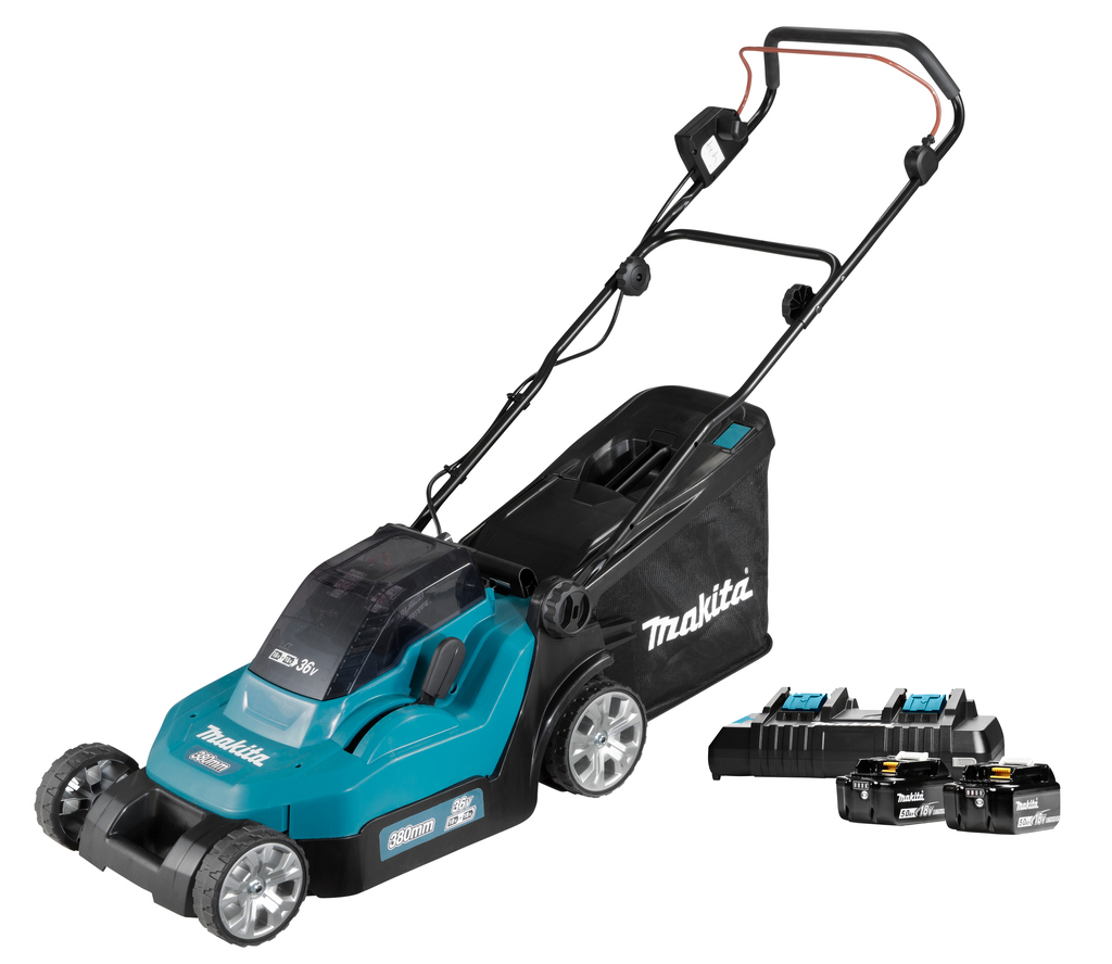 accu grasmaaier makita 380mm