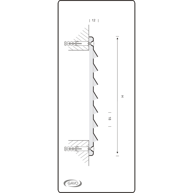 schoepenrooster aluminium zwart gavo-3