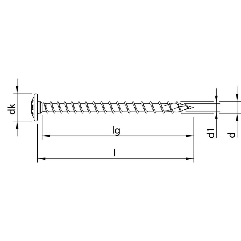 tellerkopschroef verzinkt heco-5
