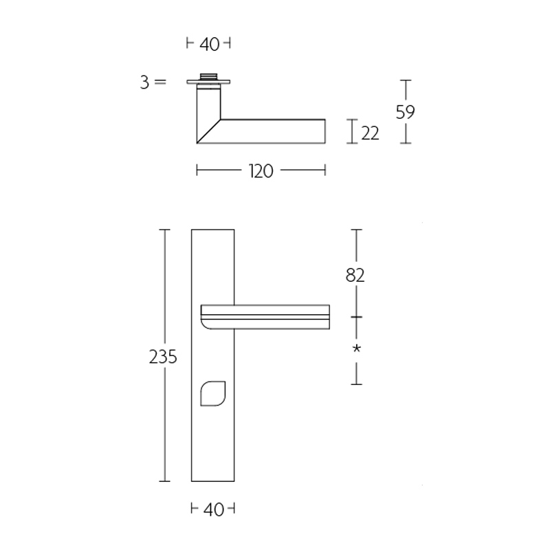 deurkruk rvs/eiken-3